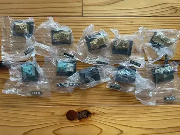 카이요도 일본의 성 명감 1 전 10종류 채색 골드 풀 컴프 세트