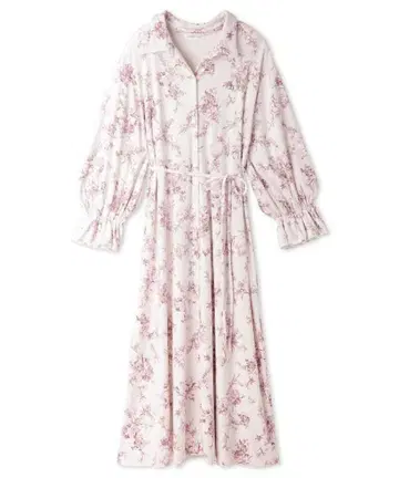 SNIDEL HOME 실키 플리스 원피스