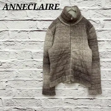 R4843 ANNECLAIRE 하이넥 집업 가디건 이탈리아제