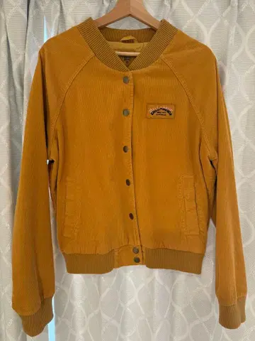BILLABONG 코듀로이 점퍼 머스타드