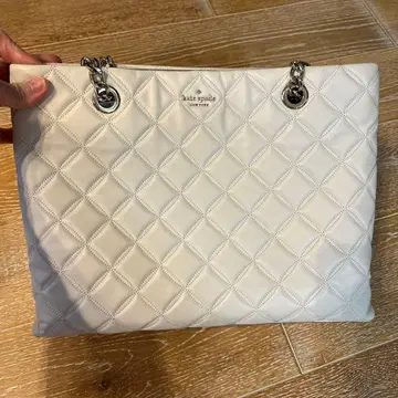 케이트 스페이드 화이트 토트백