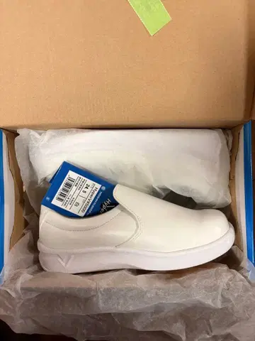 코크 슈즈 24.5cm 화이트