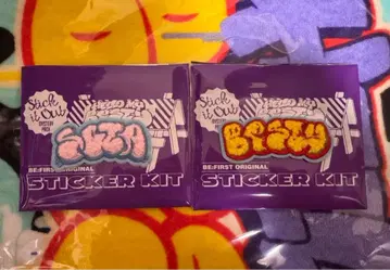 시크릿 모코모코 자수 스티커 SOTA 소우타 BESTY