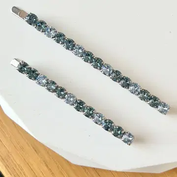 컴플렉스 비즈 헤어핀 2개 세트