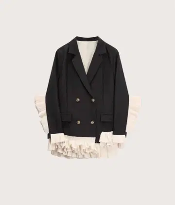 LA POMME petit 프린세스 레이스 프릴 자켓