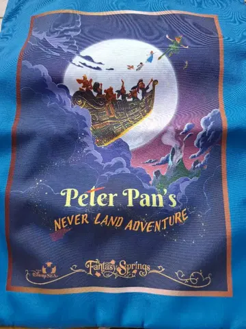 디즈니 판타지 스프링스 피터팬 토트백