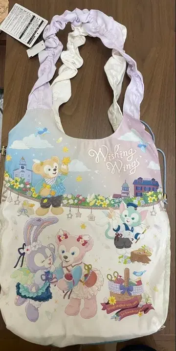 디즈니 더피&프렌즈 위싱 윙스 토트백 새상품