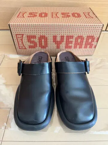 캠퍼 CAMPER 블랙 ONDA 플랫슈즈 덤 포함