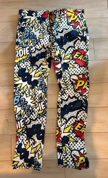 Jack Bunny!! 팝 아트 팬츠 사이즈 4