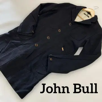 [ John Bull ] 울 코트 M 남성용 다크 네이비 #2969