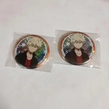 히로아카 j-world 바쿠고 카츠키 키라키라 캔뱃지 세트