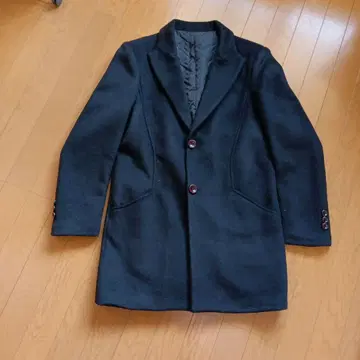 울제 다크 그린 피코트