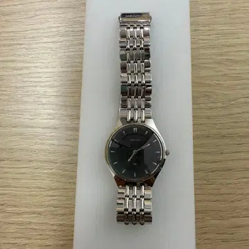 MIRADOR 아날로그 손목시계 블랙/실버