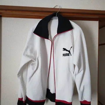 PUMA 집업 자켓 L 사이즈 화이트