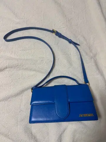 JACQUEMUS 블루 숄더백