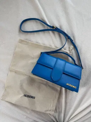 JACQUEMUS 블루 숄더백