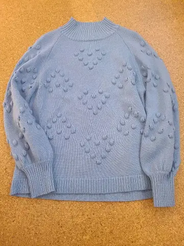 SONO 스카이블루 니트 스웨터 소노