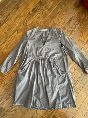 ZARA 그레이 롱 원피스 XS