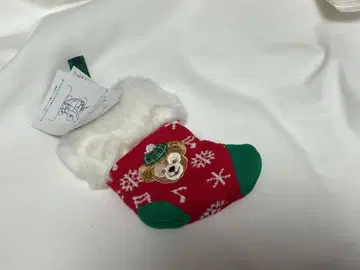 [ 익명 배송 ] 더피 인형 배지용 X'mas 양말