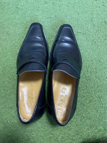 theory 남성용 가죽 로퍼 7 1/2