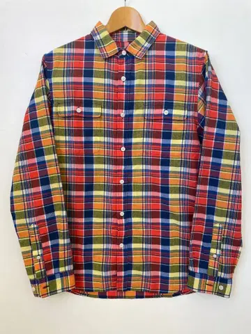 THE NORTH FACE 체크 무늬 긴팔 셔츠 L