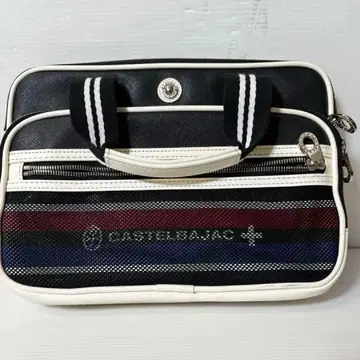 CASTELBAJAC 스트라이프 디자인 비즈니스 백 남성용