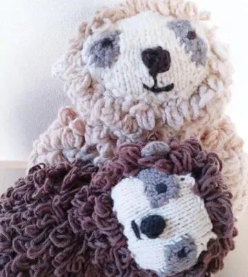 케나나니터스 나무늘보 2체 세트 봉제 인형 아미구루미