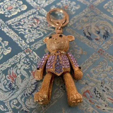 골드 테디베어 키링