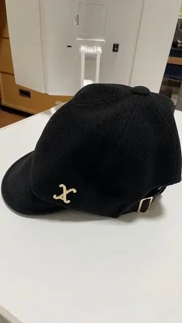 커브드 보닛햇 무지 햇