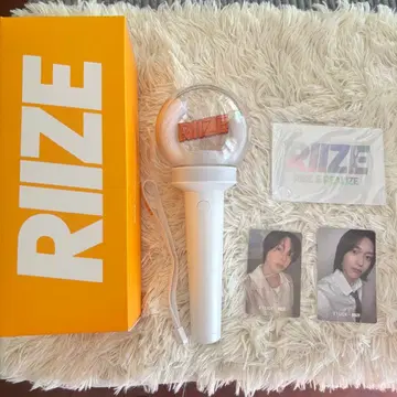 RIZE 응원봉 포토 카드 포함