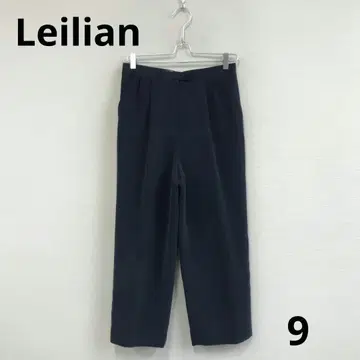 H1030A15 [ Leilian ] 턱 입은 팬츠