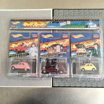 캐릭터 휠 루팡 3세 칼리오스트로의 성 세트 미개봉 새상품