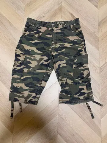 OSHKOSH 카모플라쥬 하프 팬츠