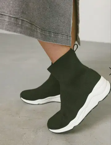 bayflow 블랙 스니커즈 부츠