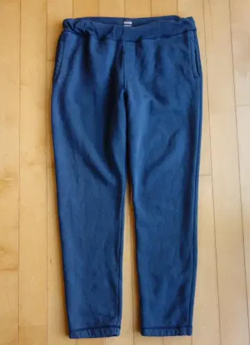 모모타로 진즈 스웨트 팬츠 L 인디고 염색