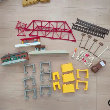 프라레일 레일 경치 부품 세트