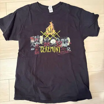 King Gnu ceremony 킹누 T셔츠 블랙 블랙