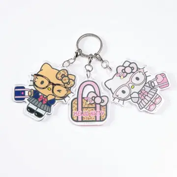 [ 헬로키티 ] 안경 키티 3 아크릴 참*아베일