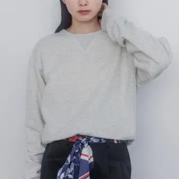 [ 새상품 ] JEANASIS 양기모 풀오버 맨투맨