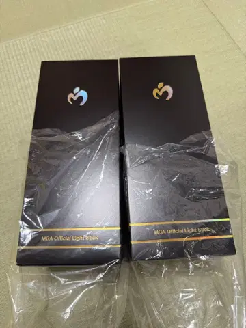 미세스 그린애플 응원봉 2개 세트 금 테이프 포함