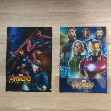 어벤져스: 인피니티 워 클리어 파일 2장 세트