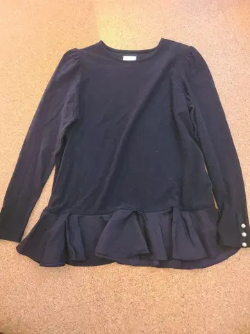 SONO 소노 소프트 터치 크루넥 풀오버 블랙