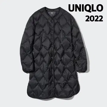 컨디션 최상 2022AW 유니클로 울트라 라이트 다운 릴랙스 코트 패커블