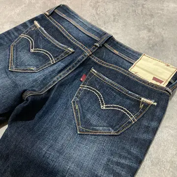 [ LEVI'S ] 리바이스 여성용 데미 커브 스트레이트 데님 팬츠 25