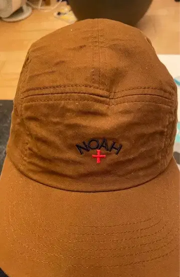 NOAH 브라운 캡 M 사이즈
