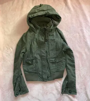 헤이세이 갸루 구제 의류 y2k 카키 자켓