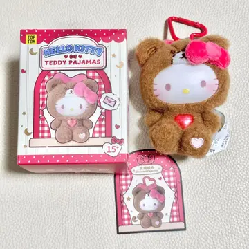 해외 TOPTOY 산리오 키티 TEDDY PAJAMAS 키티