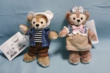 디즈니씨 더피와 친구들의 숨바꼭질 더피 셰리메이 봉제인형 키링