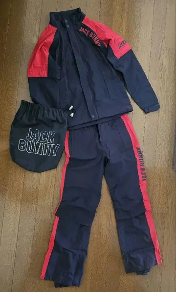 Jack Bunny!! 우비 150 상하의