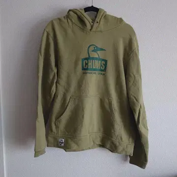 CHUMS 참스 L 후드티  그린